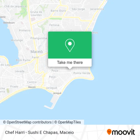 Chef Harri - Sushi E Chapas map