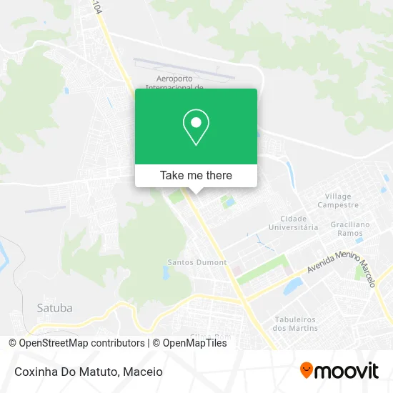 Coxinha Do Matuto map