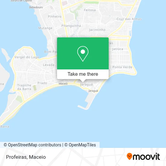 Profeiras map