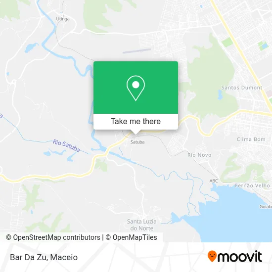 Bar Da Zu map