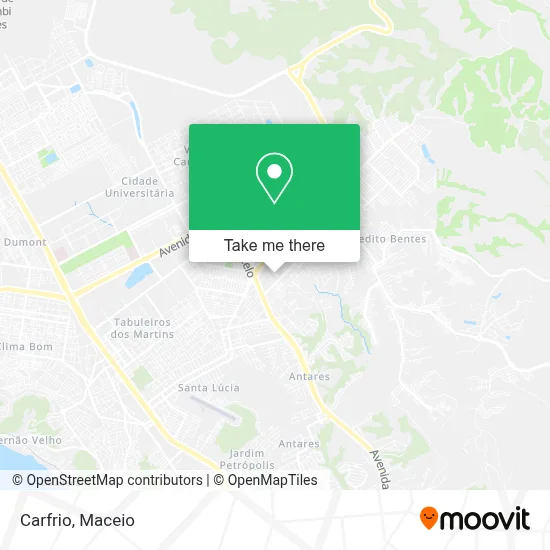 Carfrio map