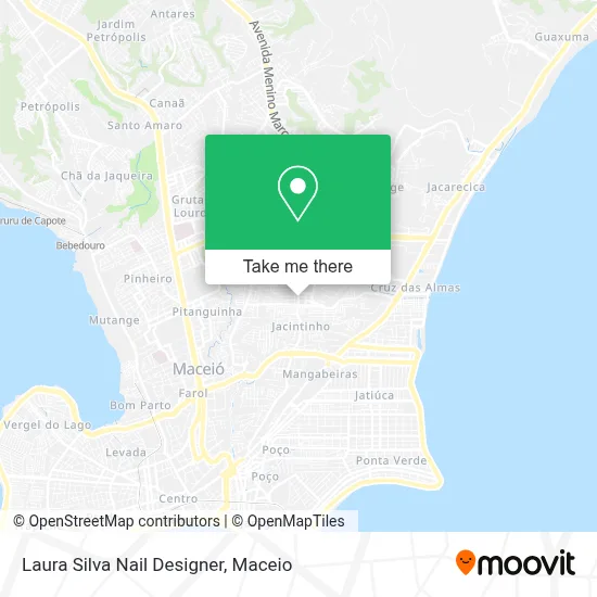 Laura Silva Nail Designer map