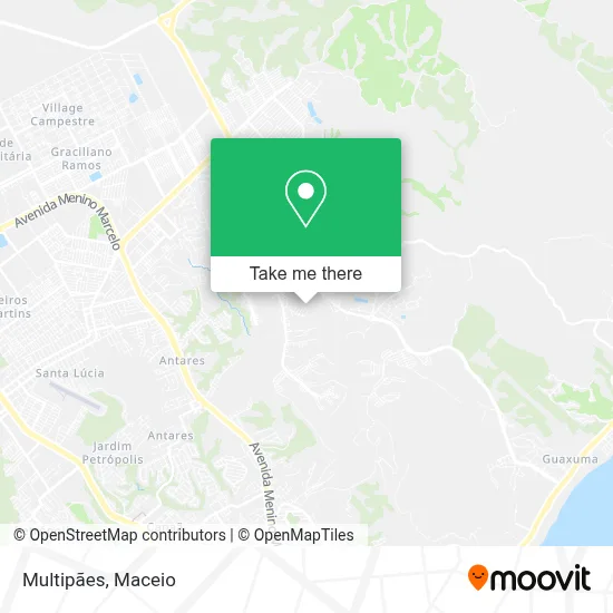 Multipães map