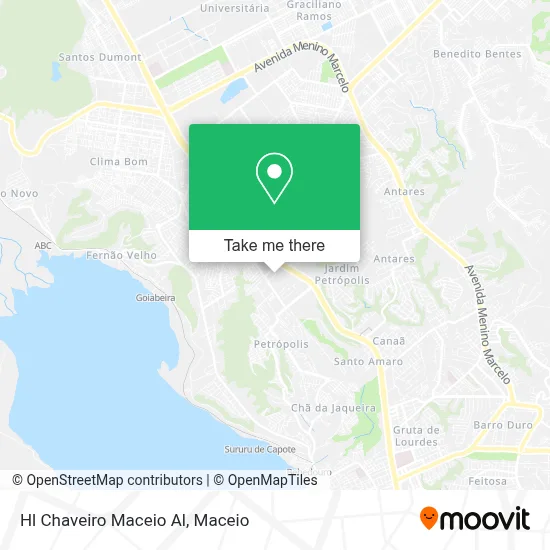 Hl Chaveiro Maceio Al map