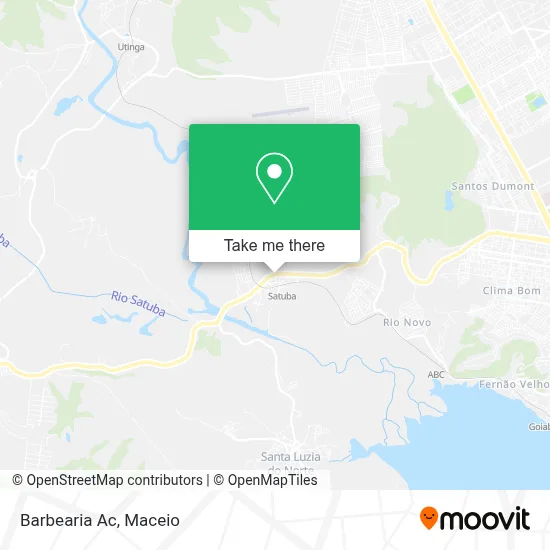 Barbearia Ac map