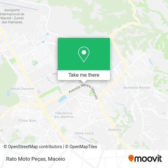 Rato Moto Peças map