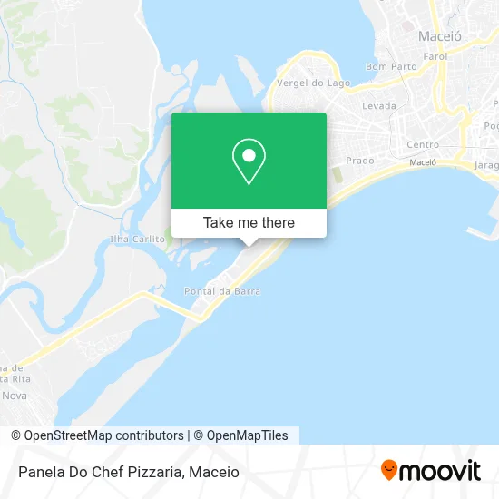 Panela Do Chef Pizzaria map