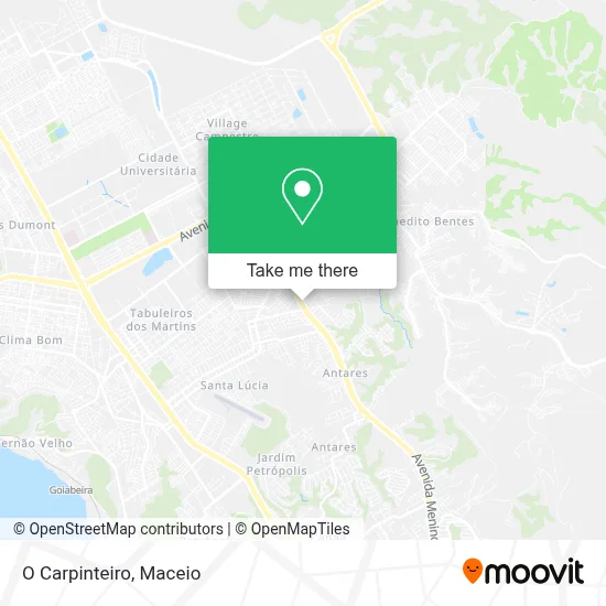 O Carpinteiro map
