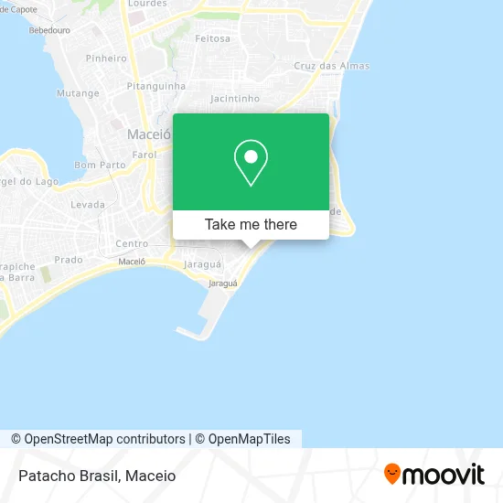 Patacho Brasil map