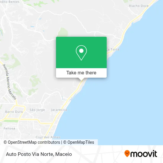 Auto Posto Via Norte map