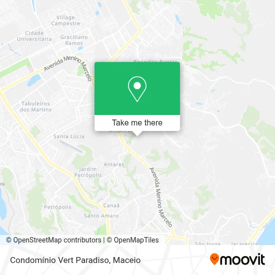 Condomínio Vert Paradiso map