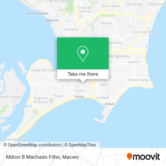 Milton B Machado Filho map