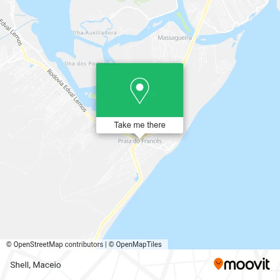 Shell map