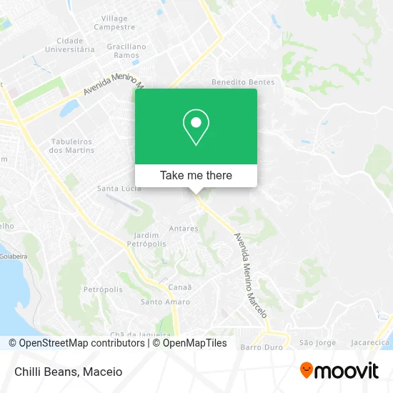 Chilli Beans map