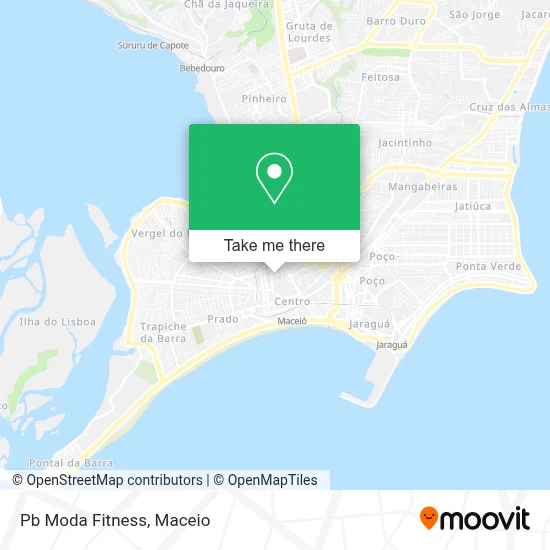 Pb Moda Fitness map