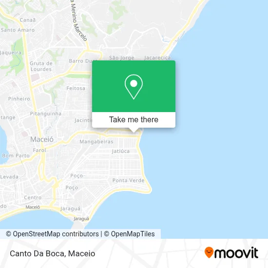 Canto Da Boca map