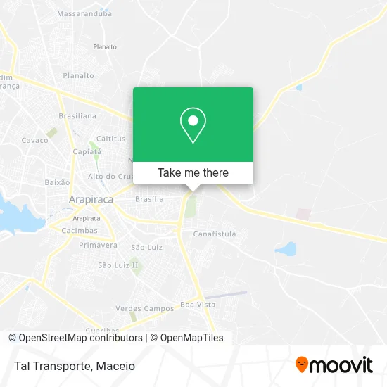 Tal Transporte map