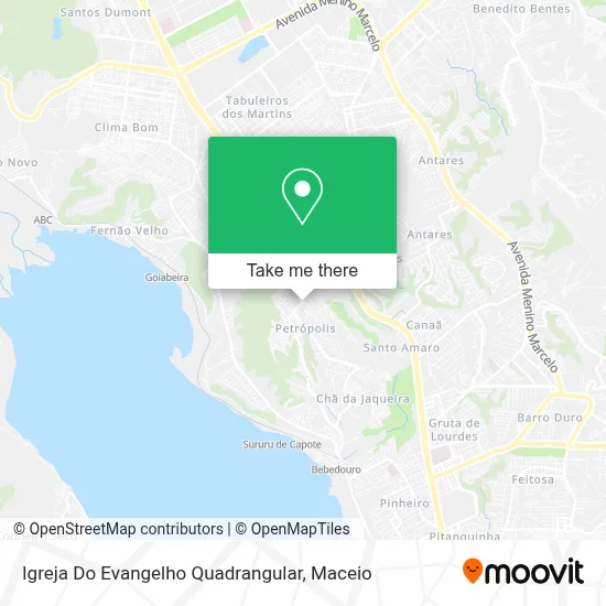 Igreja Do Evangelho Quadrangular map