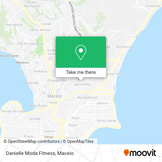 Danielle Moda Fitness map