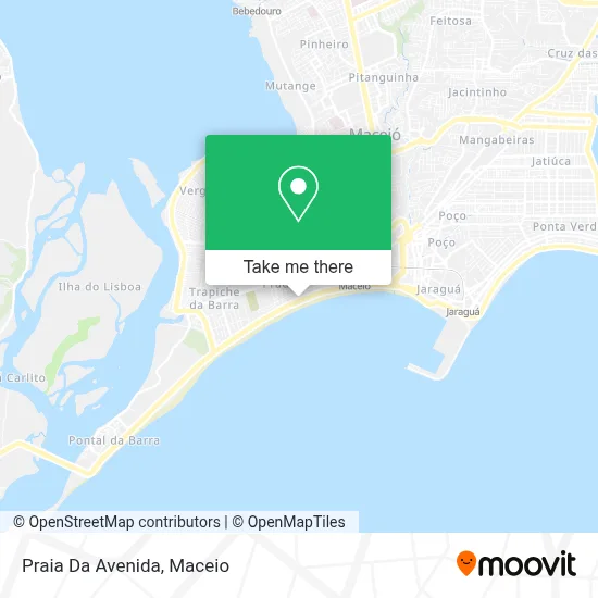 Praia Da Avenida map