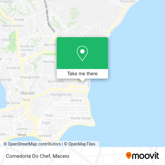 Comedoria Do Chef map