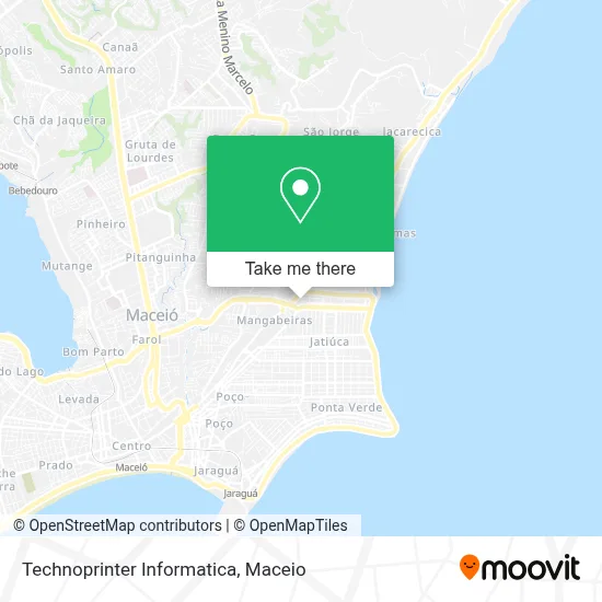 Technoprinter Informatica map