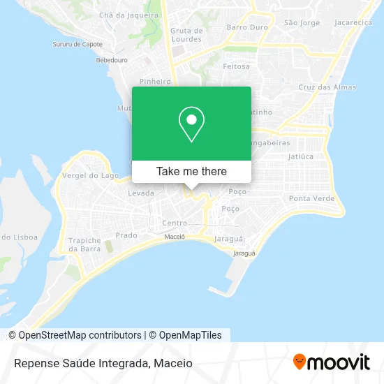 Repense Saúde Integrada map