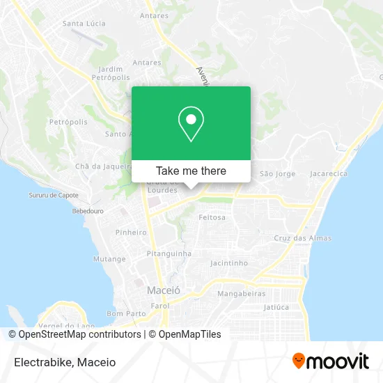 Electrabike map