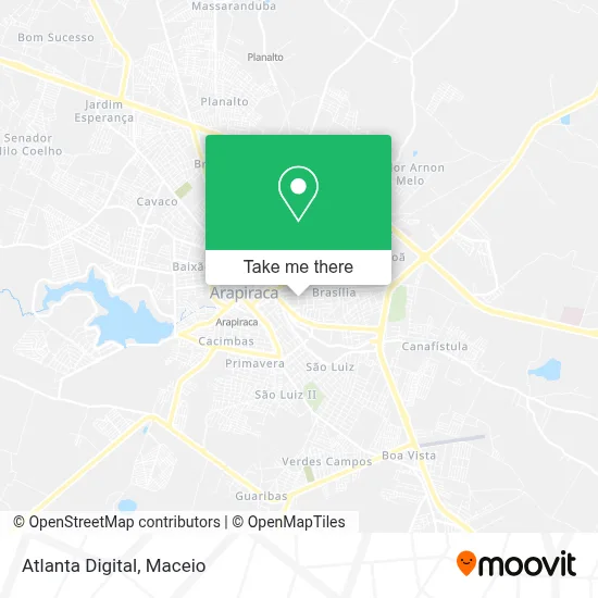 Atlanta Digital map