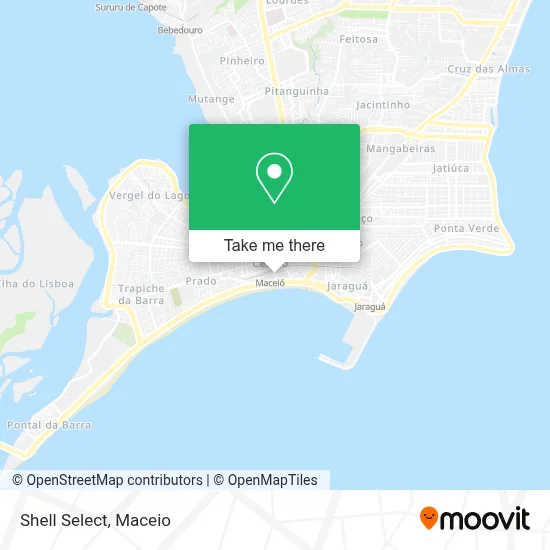 Shell Select map