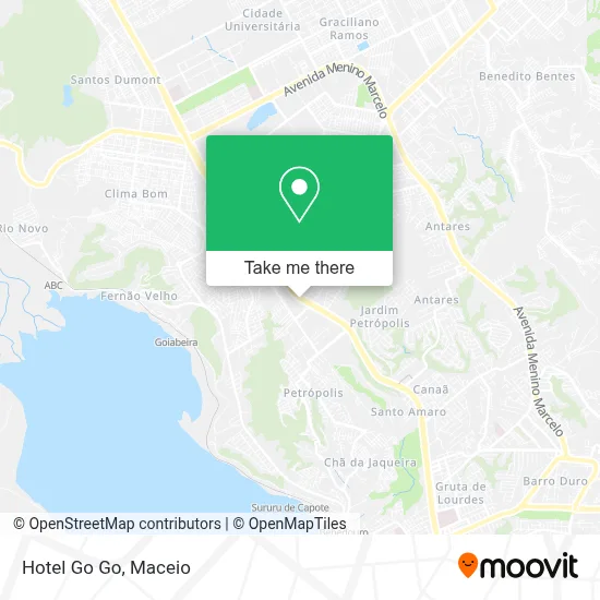 Hotel Go Go map