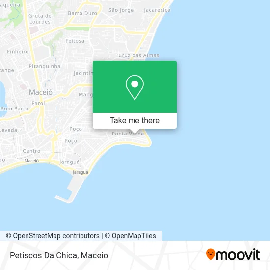 Petiscos Da Chica map