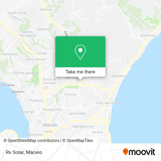 Rv Solar map
