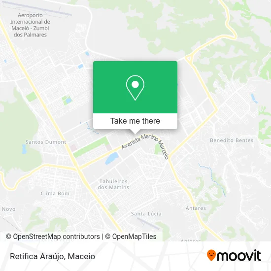 Retifica Araújo map