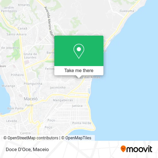 Doce D'Oce map