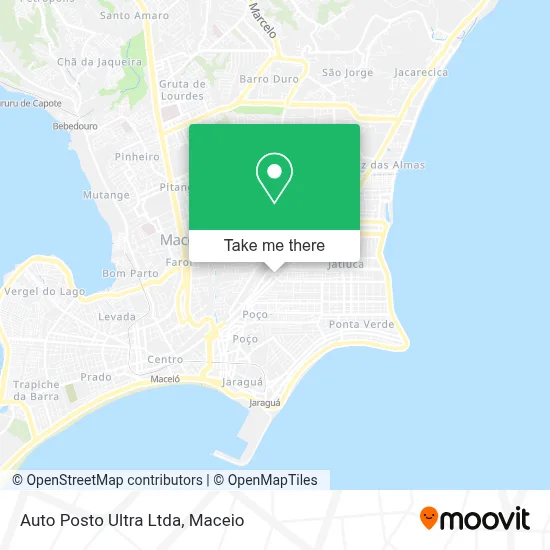 Auto Posto Ultra Ltda map