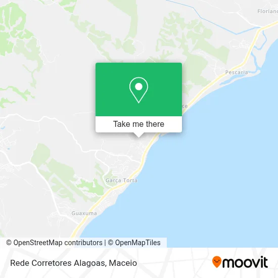 Rede Corretores Alagoas map