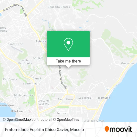 Fraternidade Espírita Chico Xavier map