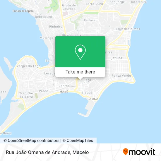 Rua João Omena de Andrade map