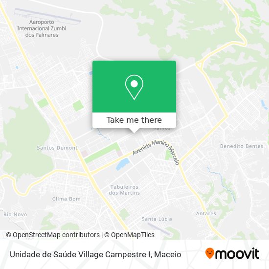 Unidade de Saúde Village Campestre I map