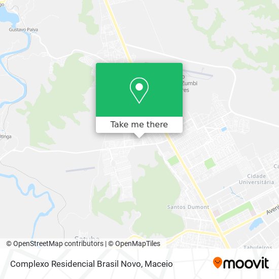 Mapa Complexo Residencial Brasil Novo