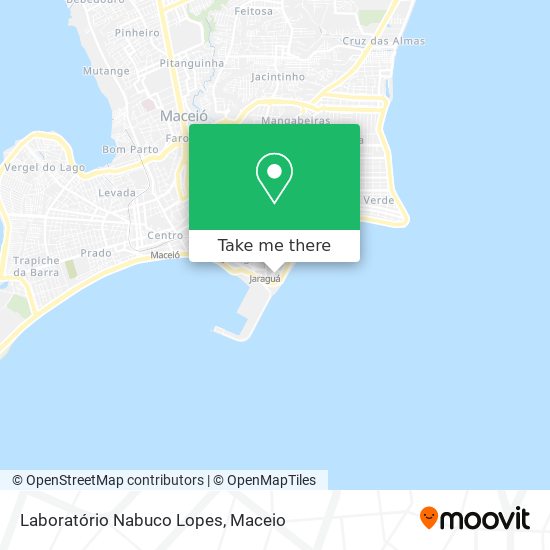 Laboratório Nabuco Lopes map