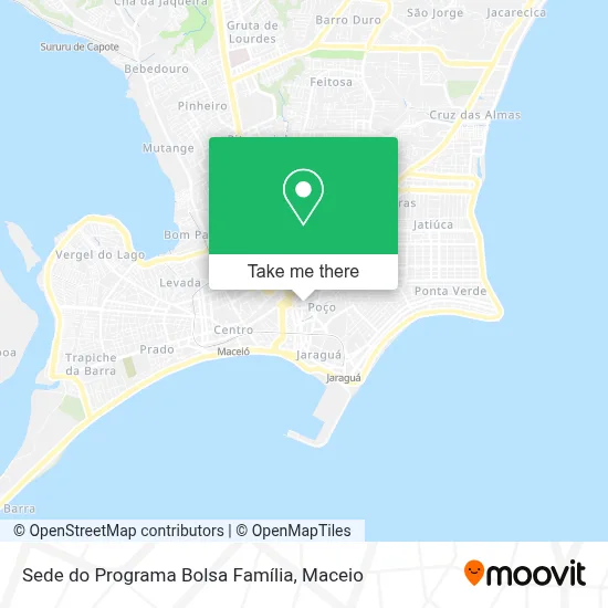 Sede do Programa Bolsa Família map