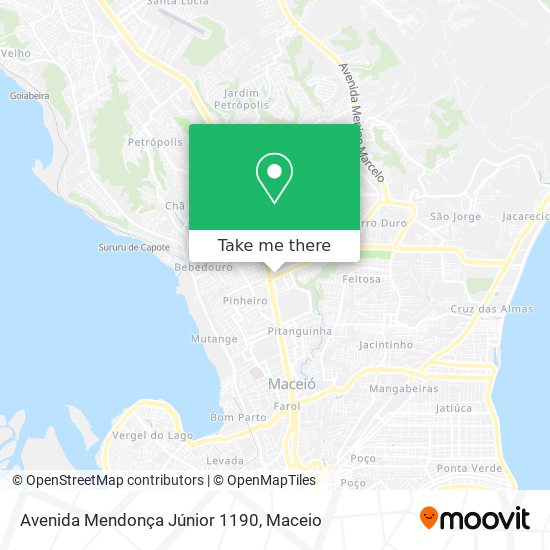 Avenida Mendonça Júnior 1190 map