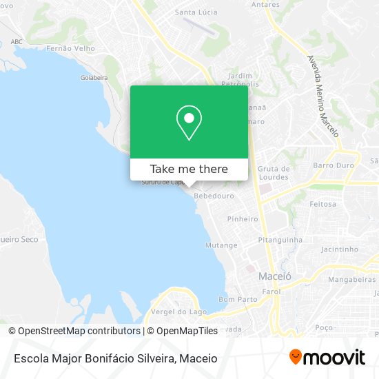 Escola Major Bonifácio Silveira map