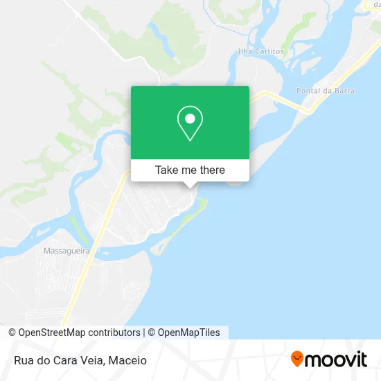Rua do Cara Veia map