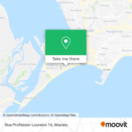 Rua Professor Loureiro 16 map