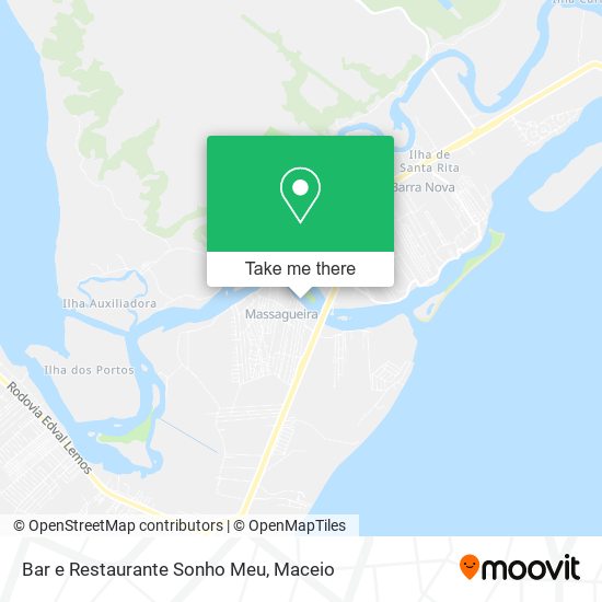 Bar e Restaurante Sonho Meu map