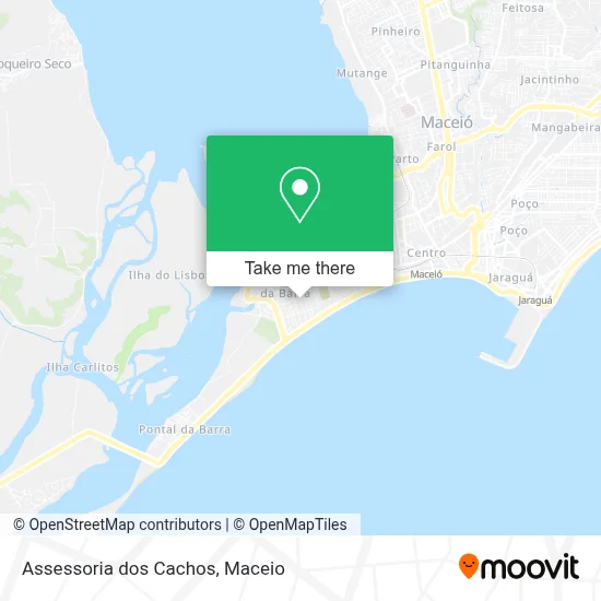 Assessoria dos Cachos map
