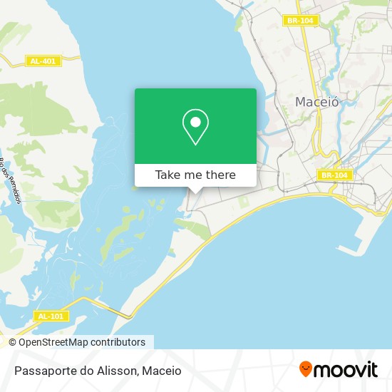 Passaporte do Alisson map